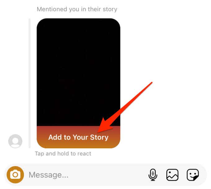 How to Repost Stories You’re Tagged In image 2 - 03-add-instagram-story-to-story