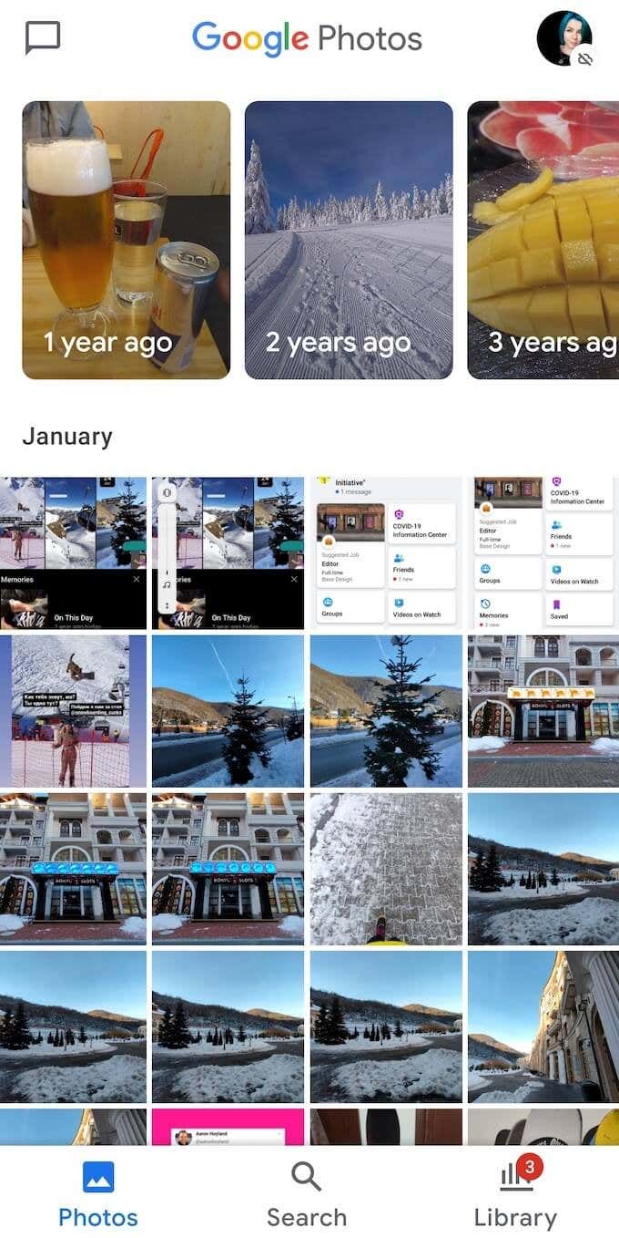 How to Find Memories on Other Social Media Networks image 3 - 13_google-photos_memories