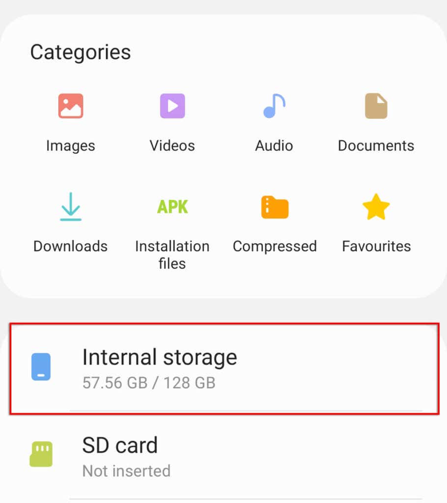 How to Set a Custom Alert Sound in Settings image 7 - 19-Internal-Storage