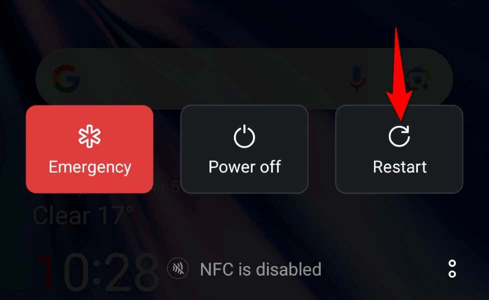 Restart Your Android Phone image - 8-ways-to-fix-a-connection-problem-or-invalid-mmi-code-error-on-android-4-compressed