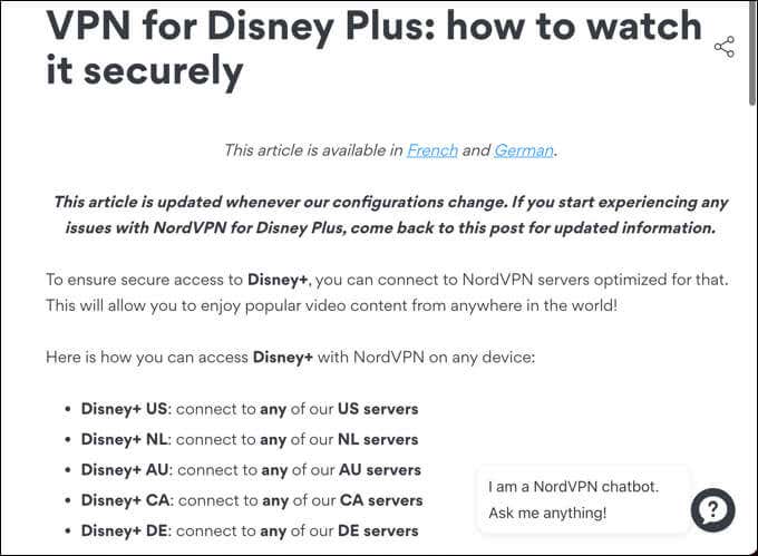 Use a VPN for Streaming image - 9-NordVPN-Streaming-Server