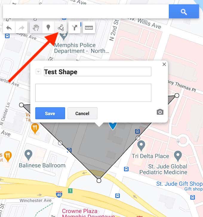 How to Customize Your Google Map image 6 - add-shape