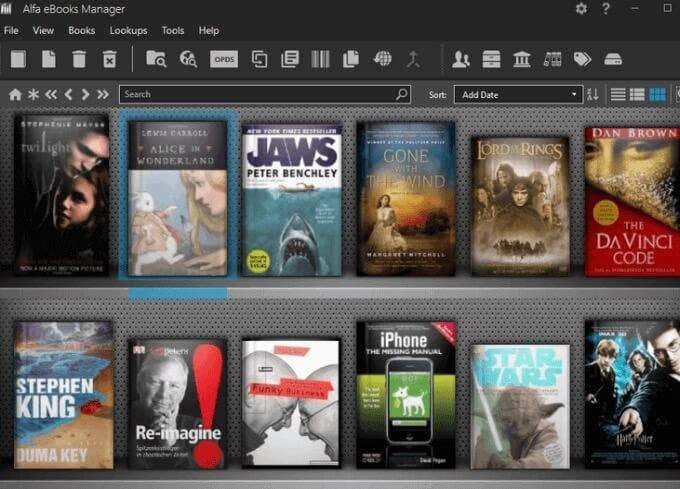 Alfa Ebooks Manager image - best-ebook-reader-software-mobile-laptop-pc-alfa-ebooks-manager