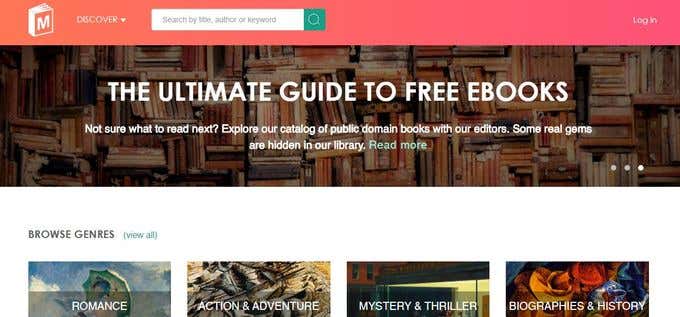 ManyBooks image - best-sites-read-books-free-manybooks