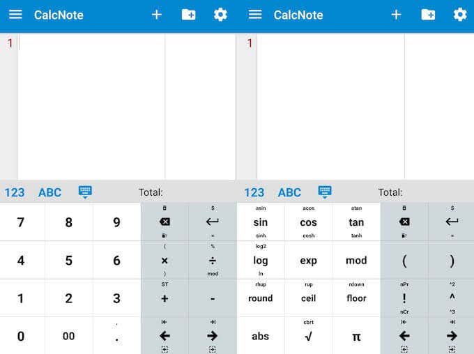 CalcNote - Notepad Calculator image - calcnote