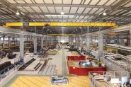 Crossrail Laing O'Rourke state of the art facility Explore Industrial Park in Steetley