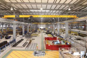 Crossrail Laing O'Rourke state of the art facility Explore Industrial Park in Steetley