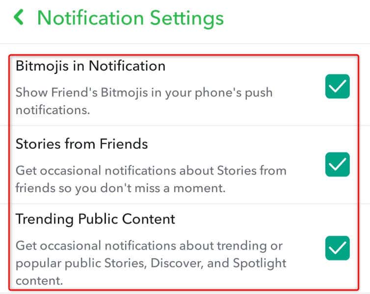 How to Deactivate Selective Notifications in Your Snapchat App image - how-to-turn-off-snapchat-notifications-or-back-on-6-compressed