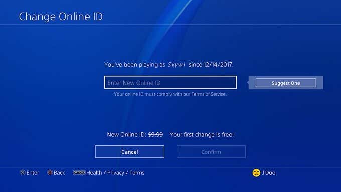 How to Change Your PSN Name image - ps4-change-name-1