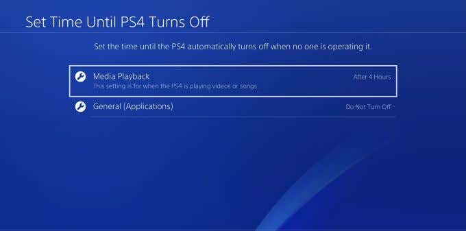 Using Auto Shutdown on the PS4 image 3 - settimemedia