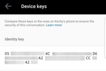 Verifying Secret Conversations on Facebook Messenger image 3 - setup-use-facebook-messenger-self-destructing-messages-device-key