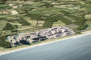 The proposed Sizewell C site in Suffolk