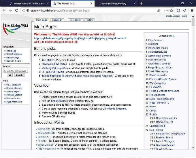 What Is On The Dark Web? image 6 - tor-the-hidden-wiki-with-links