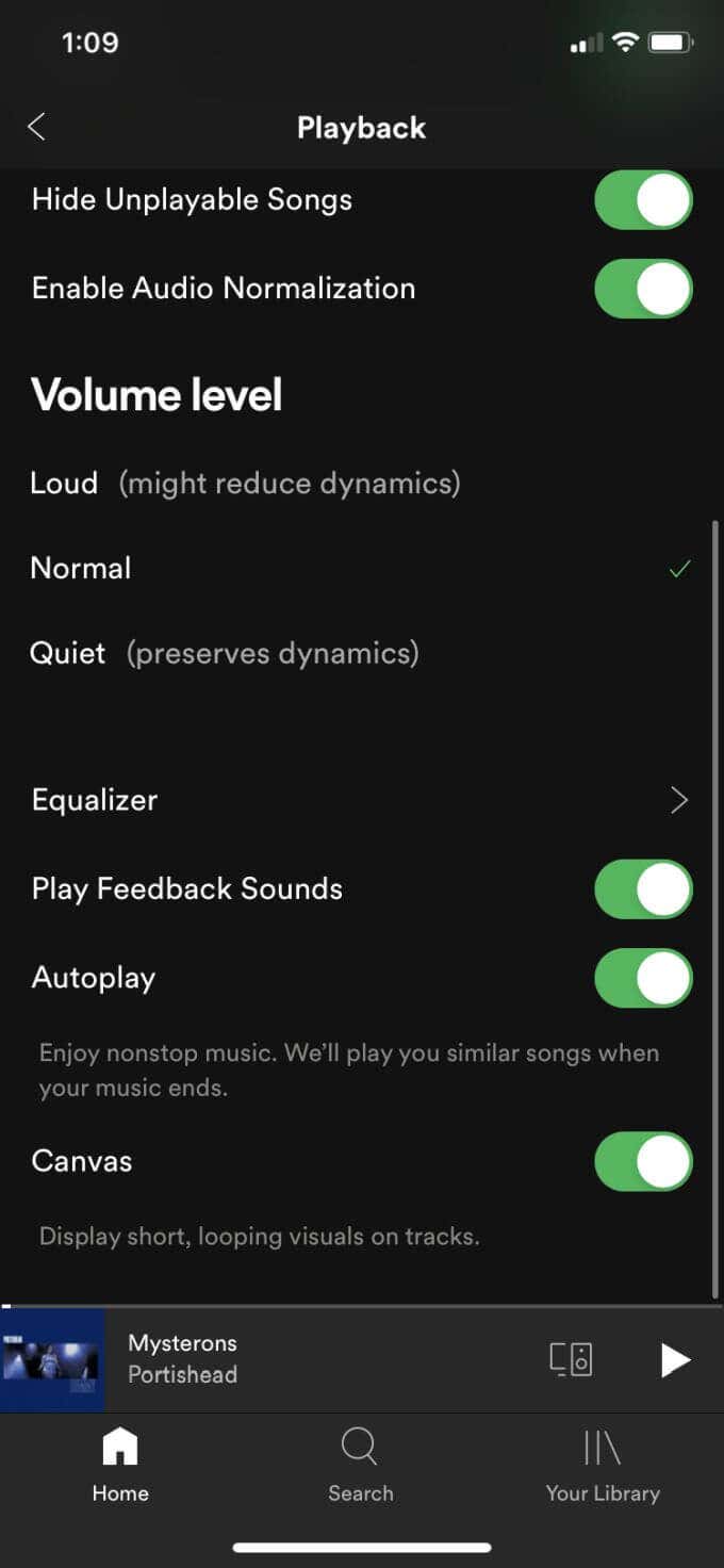 How to Make Spotify Louder image 2 - volume-level