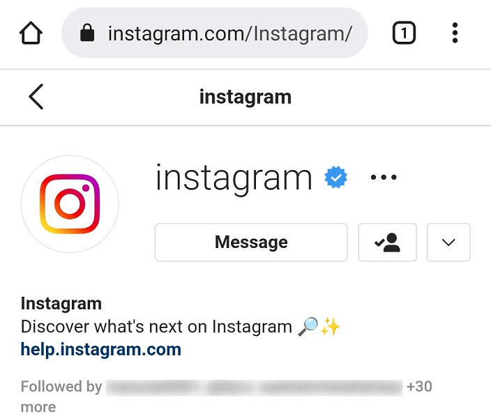 Instagram on the web