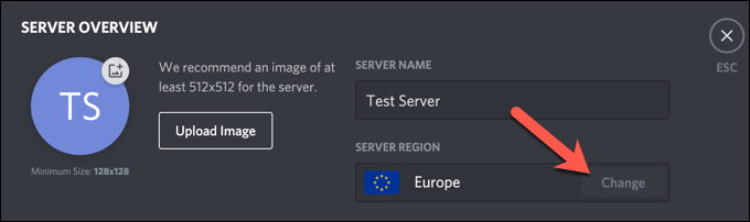 Change Discord Server Region, Audio Subsystem and Quality of Service (QoS) Settings image 2 - 7-Discord-Change-Server-Region