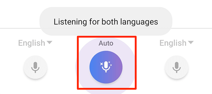 Use Conversation Mode To Translate Without Hassle image 2 - auto-conversation