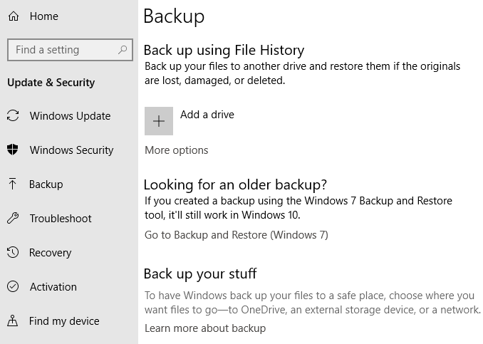 Wiping Your Data image 4 - backup