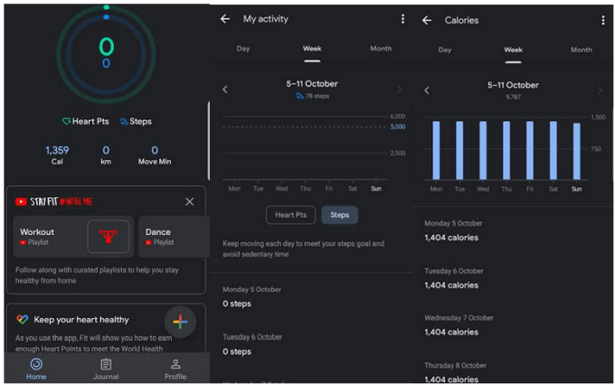 Google Fit (Android, iOS) image - best-pedometer-apps-for-android-iphone-google-fit