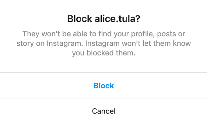 How To Block Someone On Instagram image 4 - block_warning_instagram