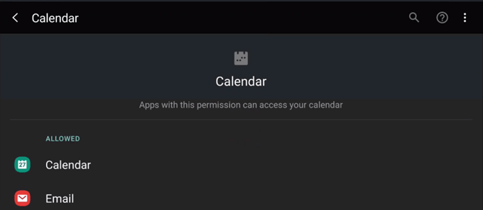 What App Permissions Should I Avoid? image 6 - calendar