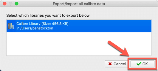 Exporting Your Calibre eBook Library image 3 - Calibre-Export-Stage-2