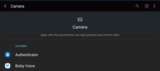 What App Permissions Should I Avoid? image 5 - camera