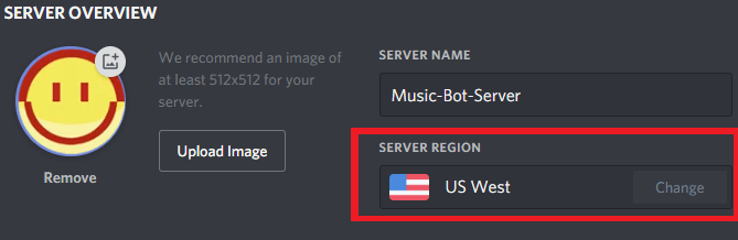 The Discord Bot Isn’t Playing Any Music – Help! image - change-server-region-discord