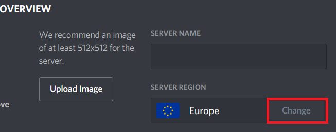 How To Fix Robotic, Distorted Voices On Discord image 2 - change-server-region-discord