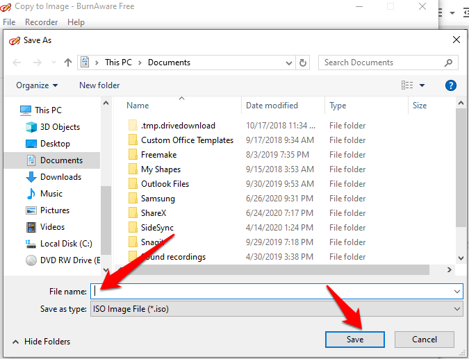 How To Create ISO Files For Free On Windows 10 image 3 - create-mount-burn-iso-image-files-free-file-name-save