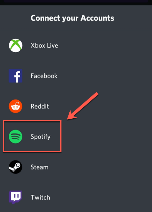 Linking Spotify To Your Discord Account On Mobile Devices image 4 - Discord-Android-Add-Spotify-Connection