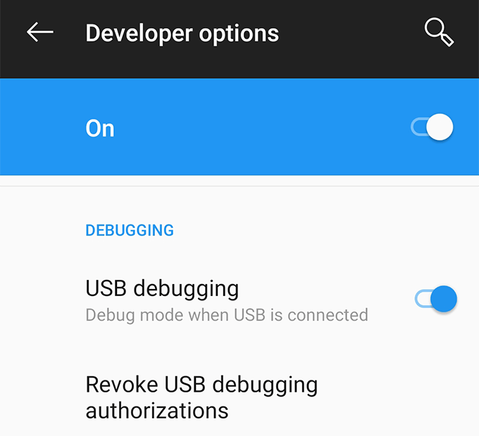 How To Flash ClockworkMod Recovery On Android? image 3 - enable-usb-debugging-1