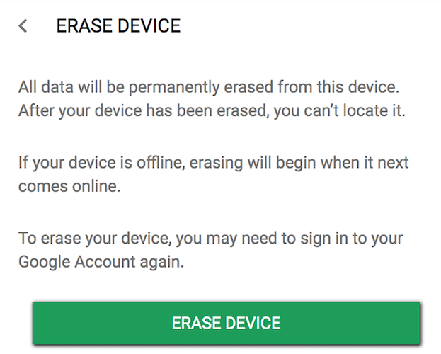 How To Set Up & Use Find My Device On Android image 9 - erase-device