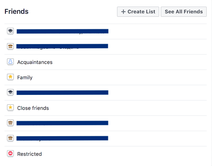 Create Facebook Custom Friend Lists image 2 - facebook-custom-friend-list_2