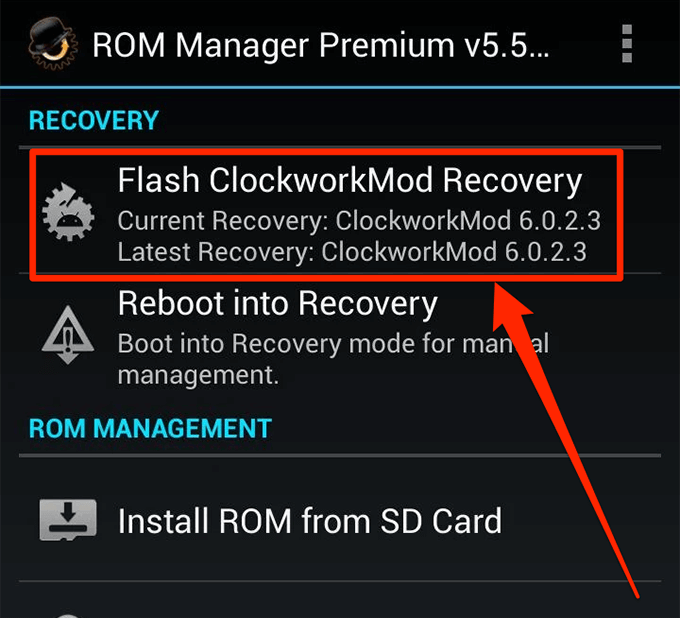 How To Flash ClockworkMod Recovery On Android? image - flash-clockworkmod-recovery