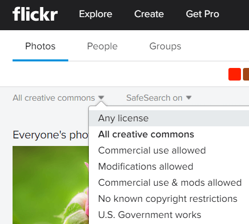 How To Find Creative Commons Content Online image 3 - flickr-creative-commons