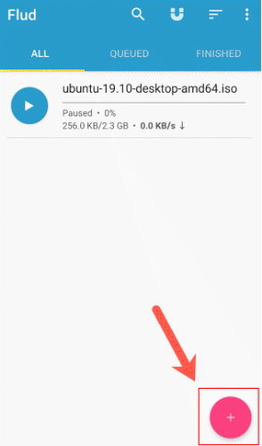 Download Torrents on Android Using Flud image - Flud-Add-Local-Torrent