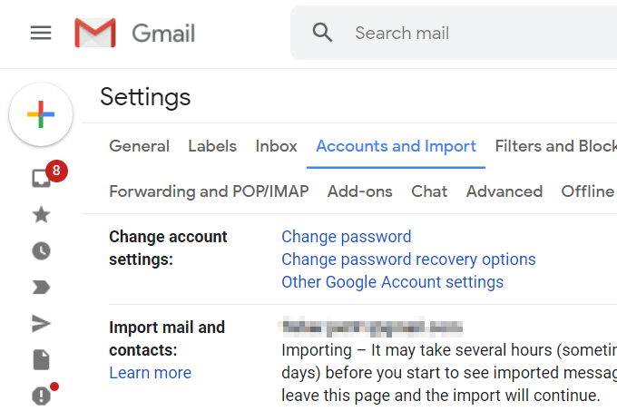 Transfer Gmail Emails With Gmail image 3 - gmail-transfer-status