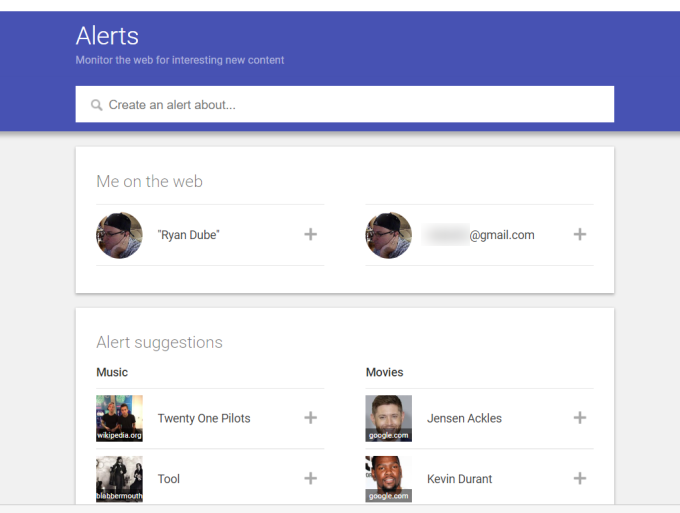 Create Google Alerts for Your Name image - google-alerts2