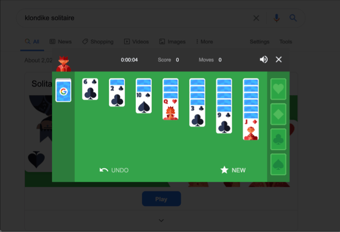 Google Solitaire image - Google-Solitaire