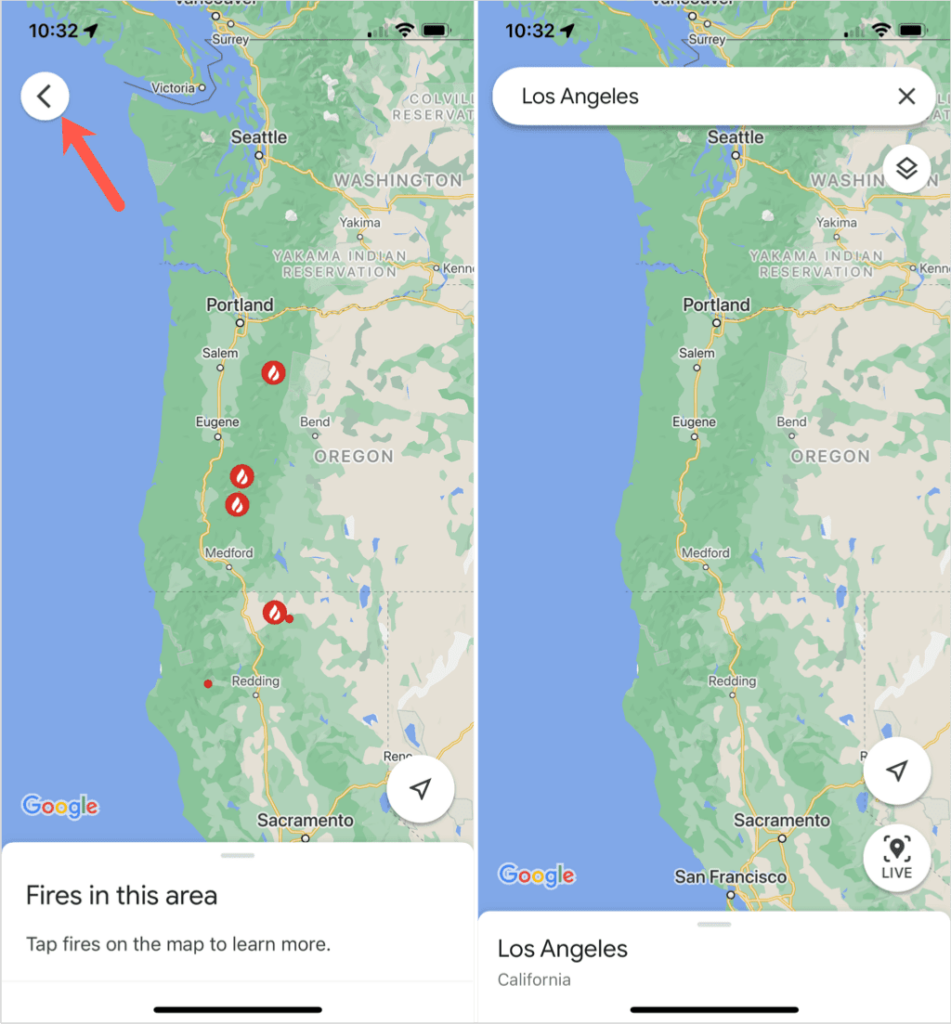 Google Maps Wildfire Tracking in the Mobile App image 3 - image-66