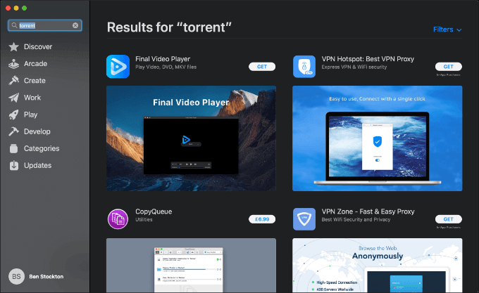 Download Torrents on iOS Devices image - Mac-App-Store-Torrent-Search