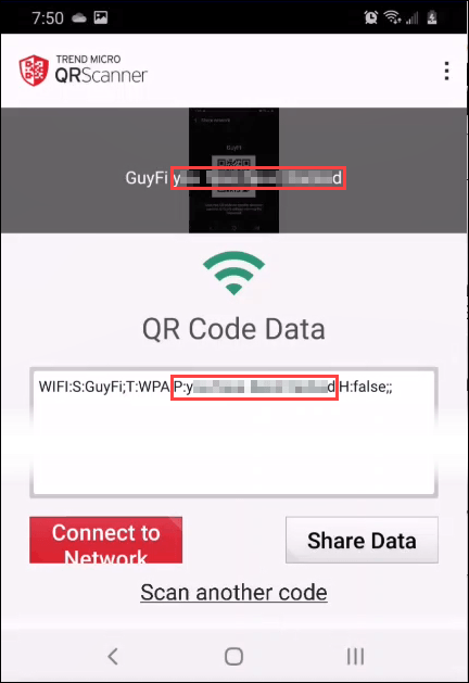 Find  The WiFi Password On Other Android Phones image 7 - qr-scanner-password