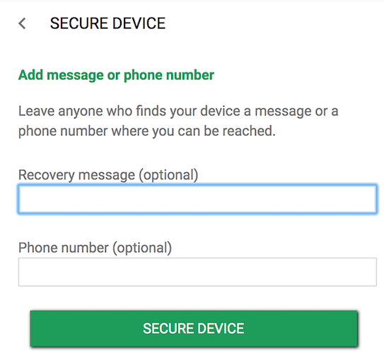 How To Set Up & Use Find My Device On Android image 8 - recovery-details