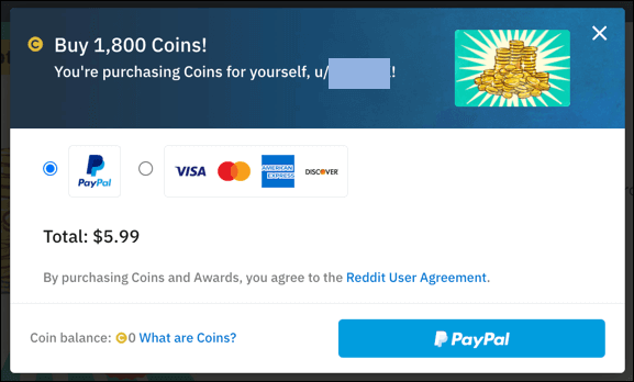 How to Purchase Reddit Premium And Reddit Coins image 5 - Reddit-Coins-Purchase-Menu