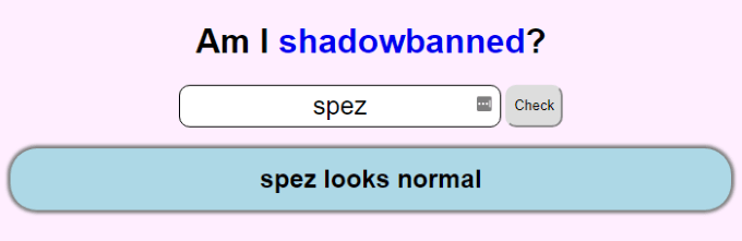 Reddit Shadowban Test Tool image - reddit-shadowban-test-tool