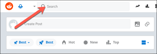 How to Crosspost on Reddit in a Web Browser image - Reddit-Web-Search-Bar