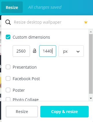 Use Canva To Create Your Own Custom Wallpapers image 6 - resize-canva