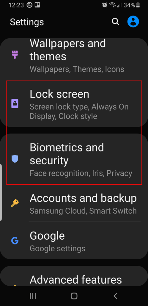 Locking Access To Your Smartphone Or Tablet image - screenLock