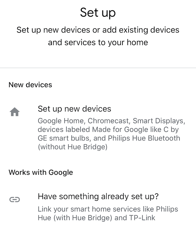 How To Connect Google Home To An Already-Set-Up Device image 4 - Set-Up